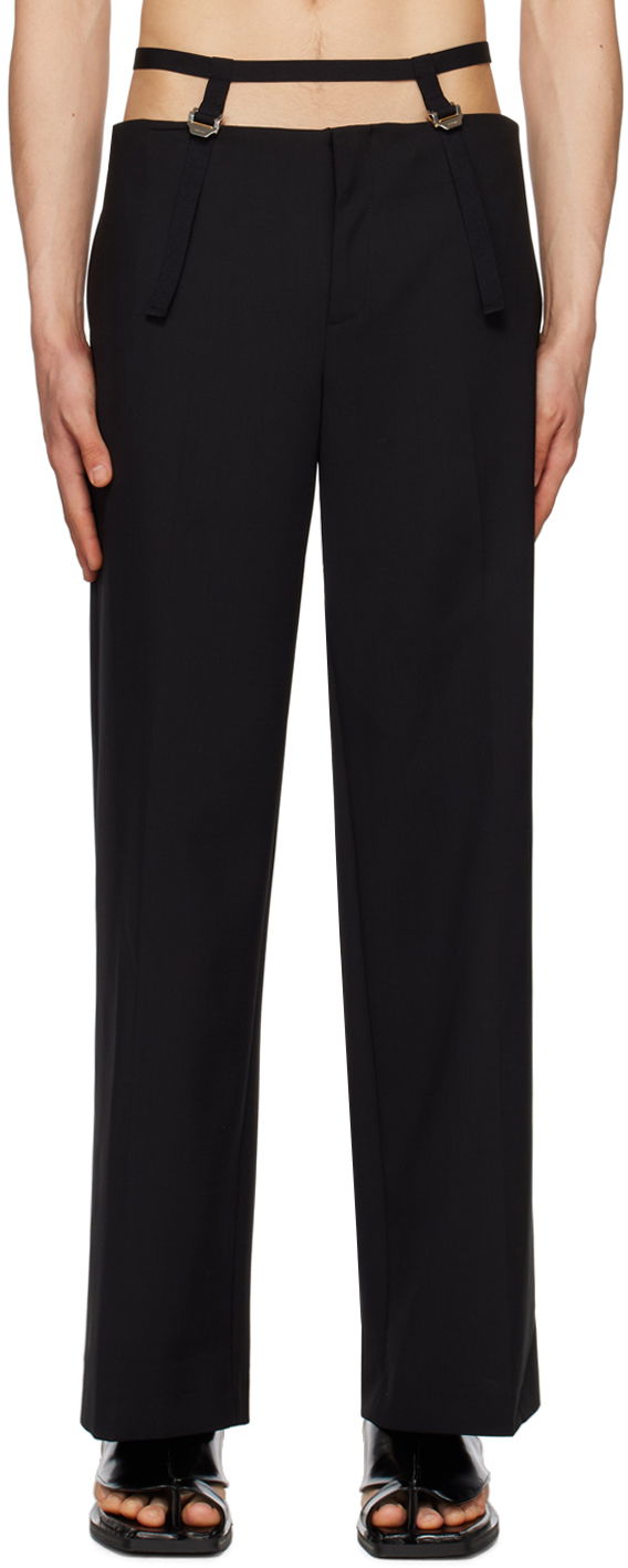 Byxor Dion Lee Dion Lee Safety Harness Trousers Svart | C2134S23