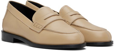 Kläder Aeyde Aeyde Oscar Loafers Beige | A11-FL-VRNR15FL50-FW24-957-001, 3