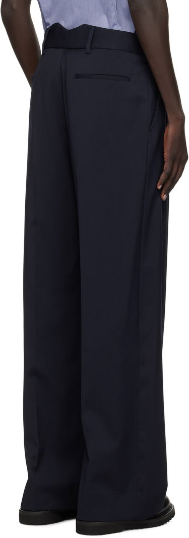 Byxor Vivienne Westwood Vivienne Westwood Humphrey Pleated Trousers Mörkblå | 2F01001Q-W018V-, 2