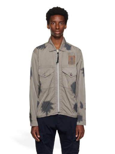 Jacka C.P. Company Pigment-Dyed Jacket Grå | 14CMOS337A-006369N