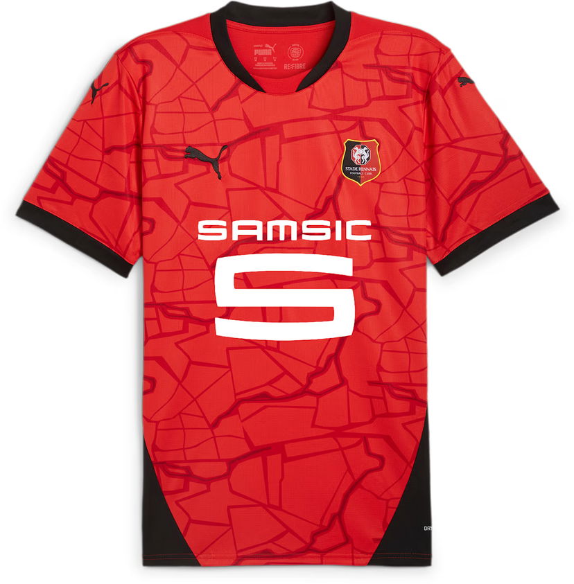 Jersey Puma SRFC Home Jersey Replica 2024/25 Röd | 775238-01