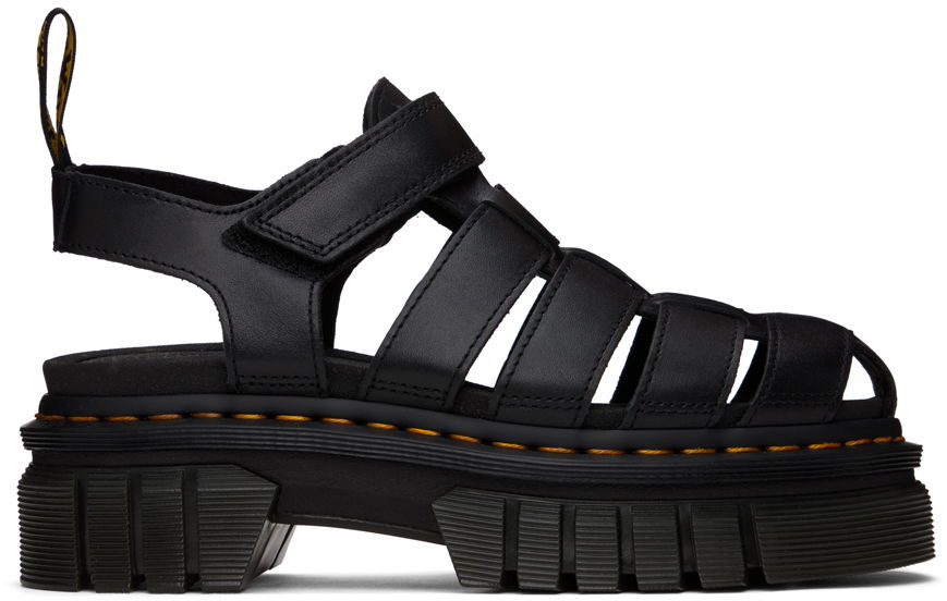 Sneakers och skor Dr. Martens Black Ricki Fisherman Sandals Svart | 31549001, 0