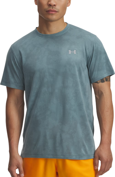 T-shirt Under Armour Launch Camo Short Sleeve Performance T-Shirt Turkos | 6006098-323, 0
