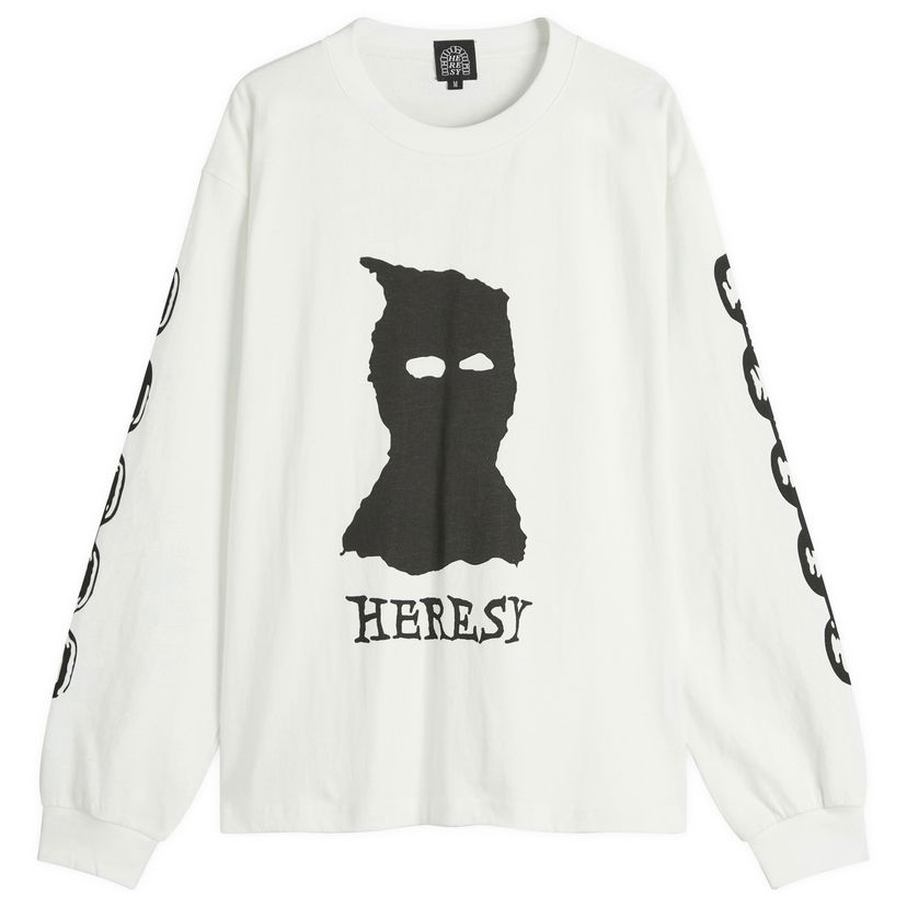 T-shirt Heresy Cultist Long Sleeve T-Shirt Vit | HAW25-T09E