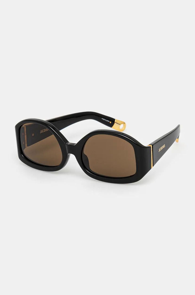 Solglasögon Jacquemus Sunglasses COLAPSO Svart | JAC15C1SUN