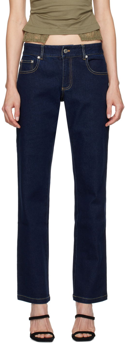 Jeans Miaou Miaou Paris Jeans Blå | 1050RWDBLD