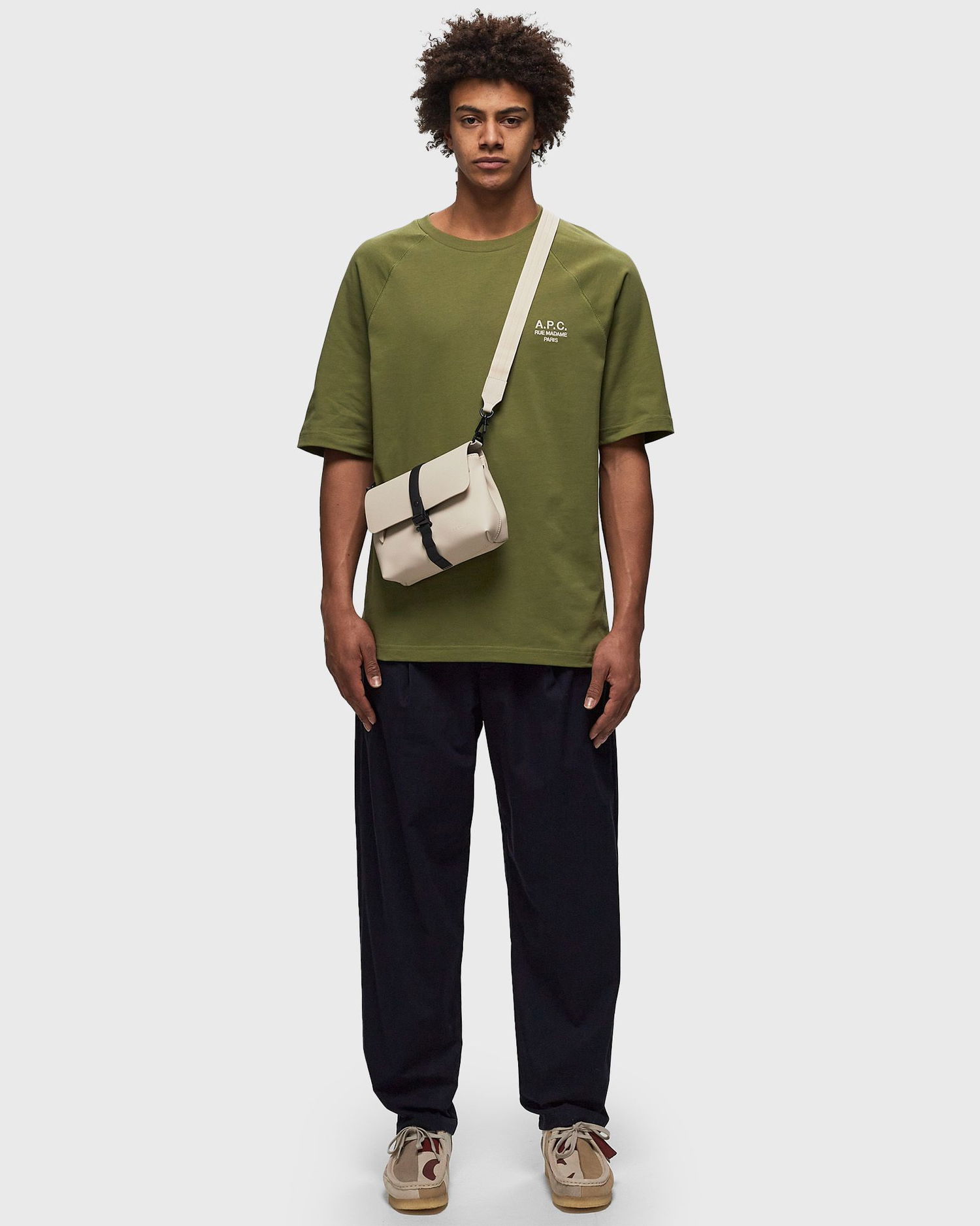 T-shirt A.P.C. Willy Tee Grön | COEZC-H26258-JAA, 1