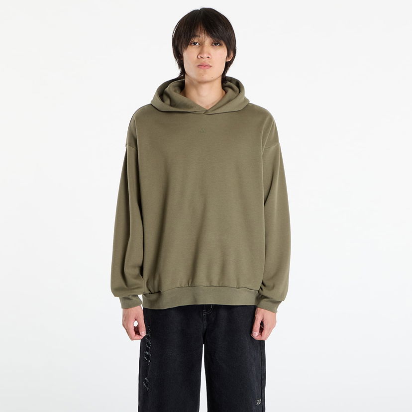 Sweatshirt adidas Performance adidas Basketball Fleece Hoodie Grön | JV6115