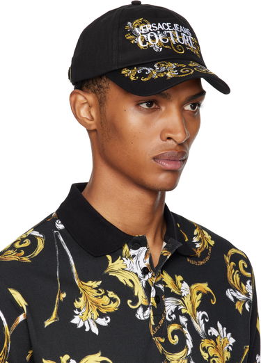 Keps Versace Versace Jeans Couture Baseball Cap Svart | E78GAZK17_EZG367, 1