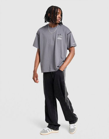 T-shirt adidas Originals Graphic Loose Fit T-Shirt Grå | KC6726, 5