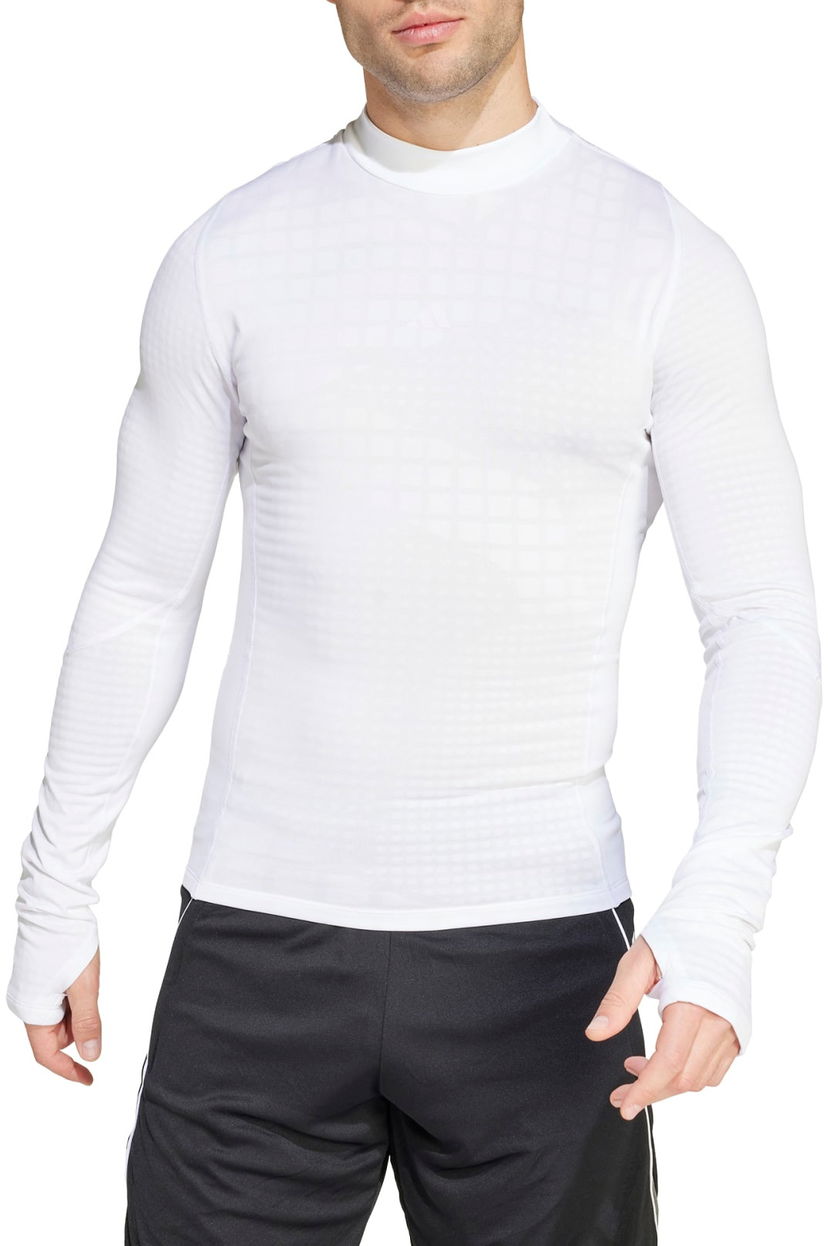 T-shirt adidas Originals Adidas TF CR Long Sleeve Tee Vit | jl5624
