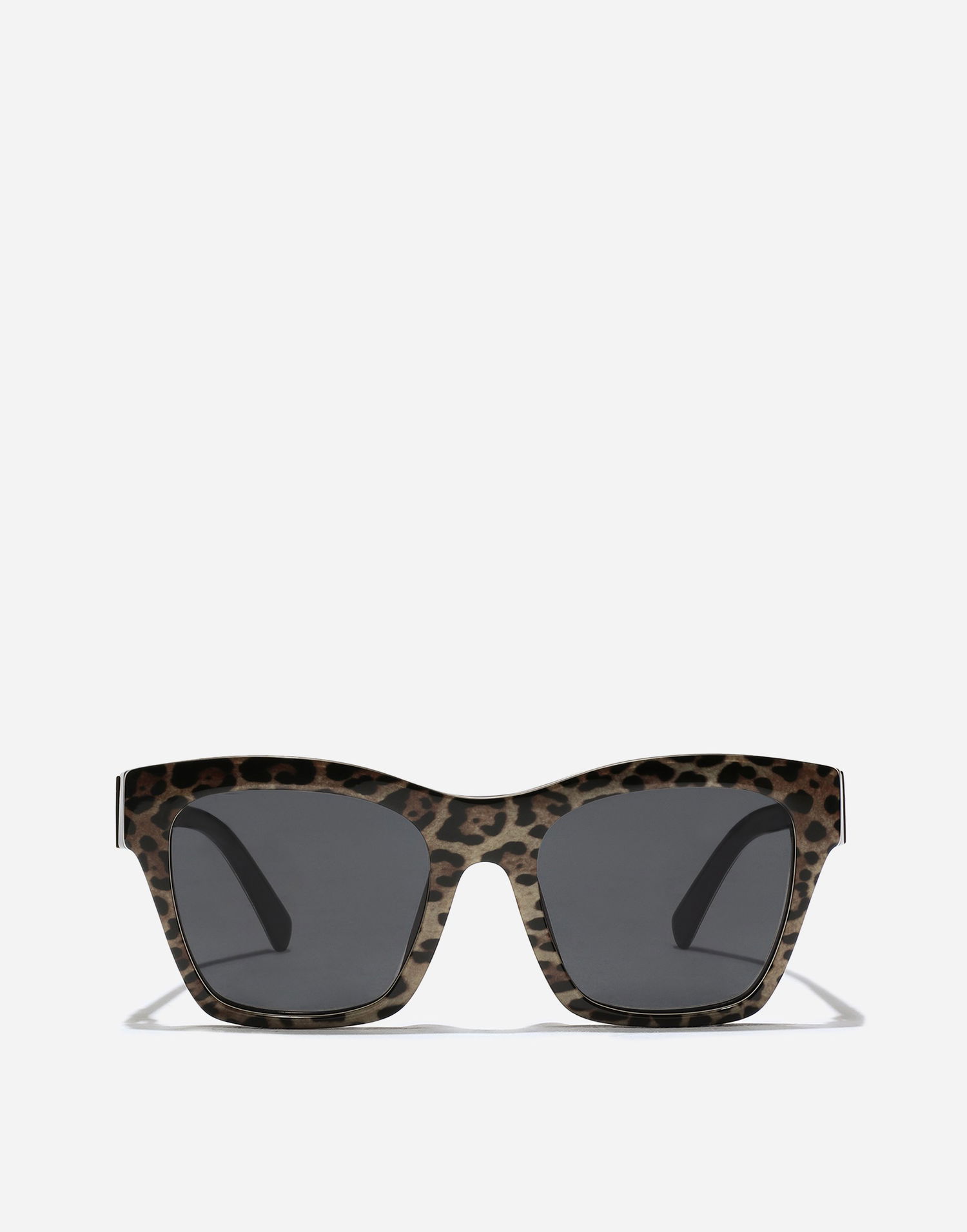 Solglasögon Dolce & Gabbana New Arrivals Crossed Leopard Print Acetate Sunglasses Flerfärgad | VG4512VP3879V000, 0