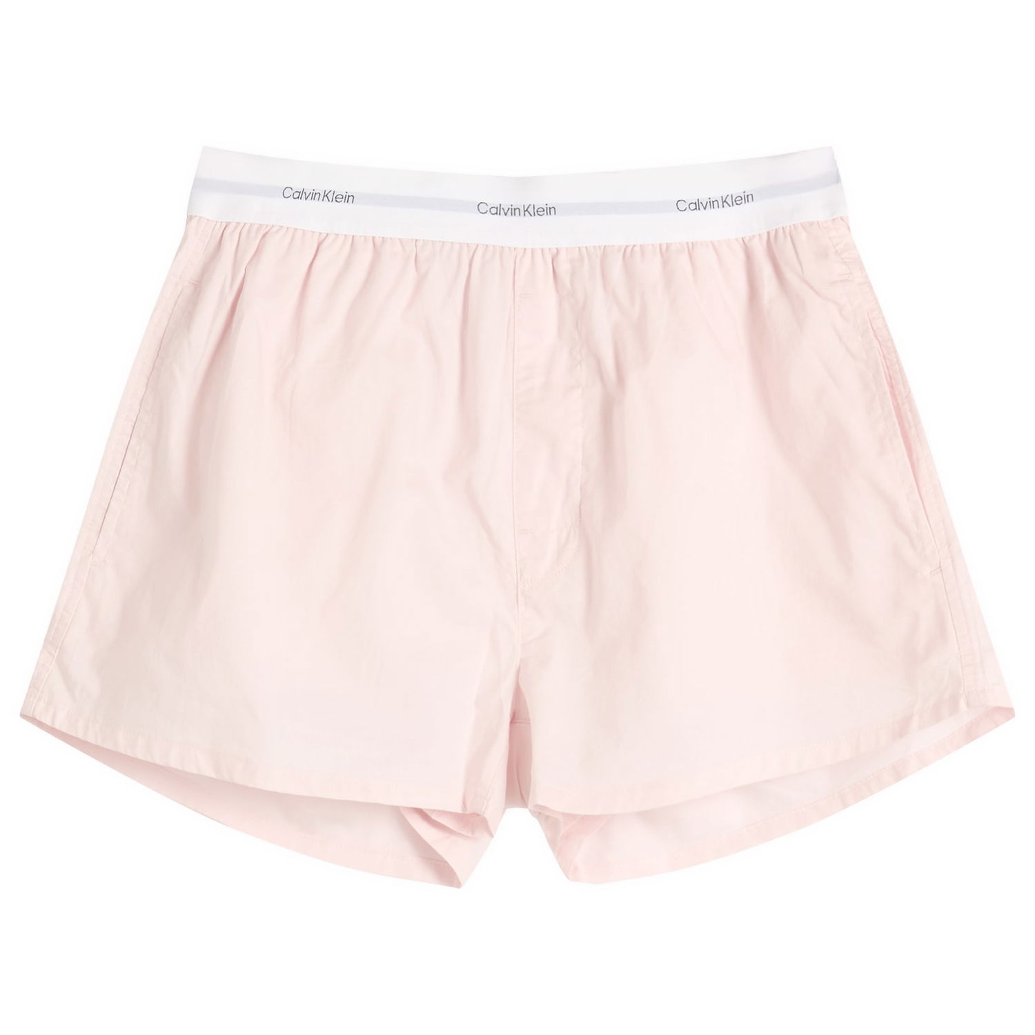 Boxare CALVIN KLEIN Calvin Klein Cotton Poplin Sleep Shorts Rosa | LV00QS7411TFF, 1