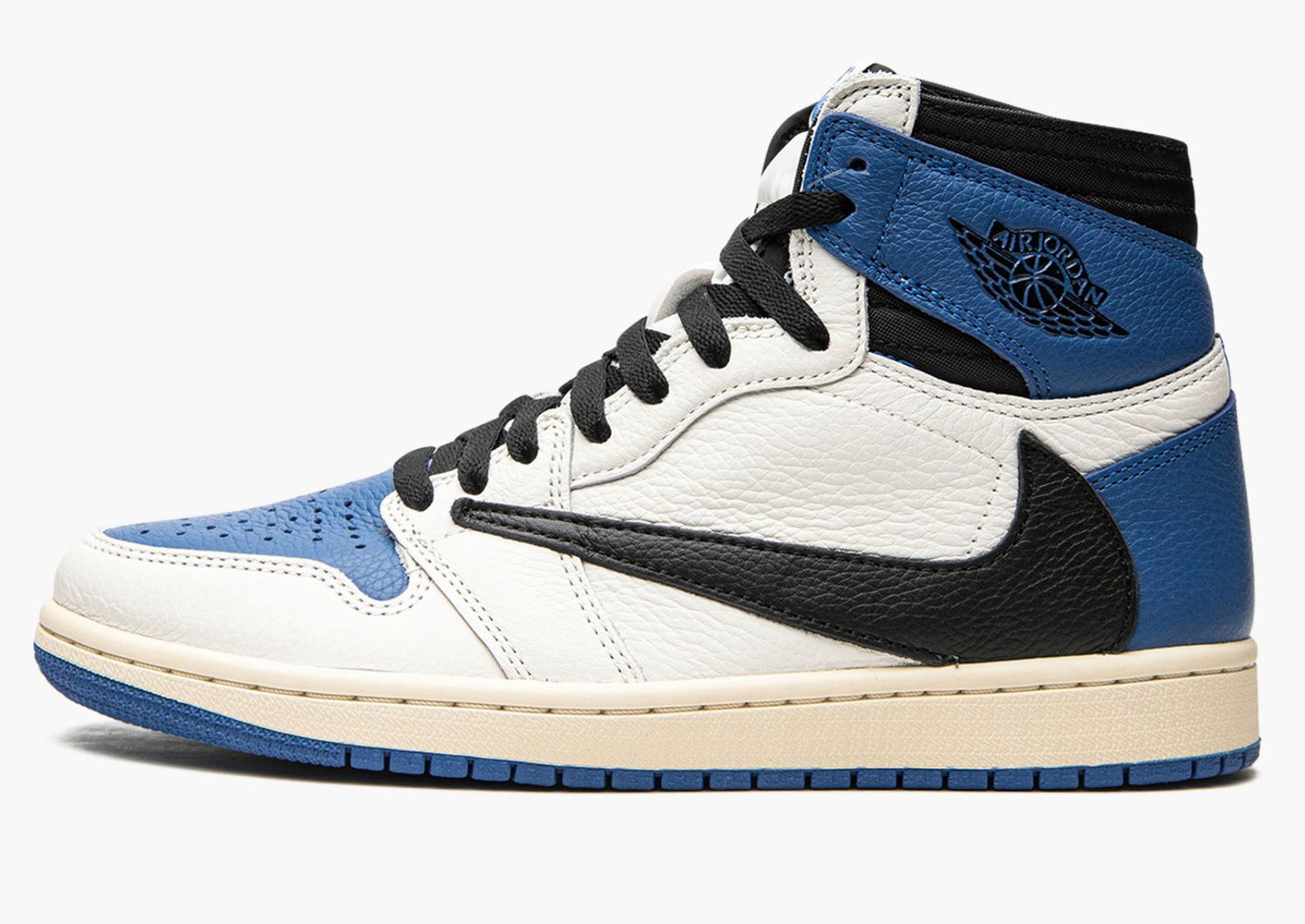 Sneakers och skor Jordan Fragment Design x Travis Scott x Air Jordan 1 Retro High Blå | DH3227-105, 0