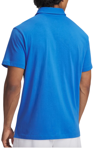 Polotröja Under Armour Textured Short-Sleeve Icon Polo Blå | 1386608-402, 1