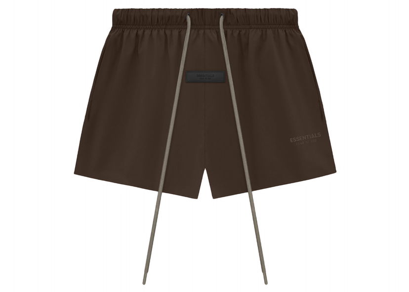 Shorts Fear of God Core Collection Nylon Running Short Wood Brun | 160SU244216F
