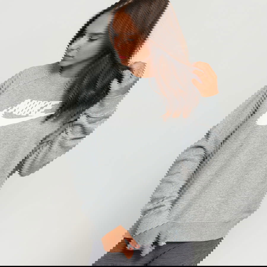Sweatshirt Nike Sportwear Essential Crew Grå | bv4112-063, 0