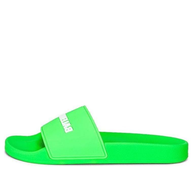 Sneakers och skor Balenciaga Pool Slide Grön | 565547W1S823590, 0