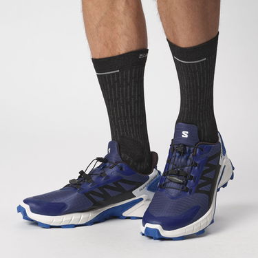 Sneakers och skor Salomon SUPERCROSS 13 42 Mörkblå | L47315700, 3