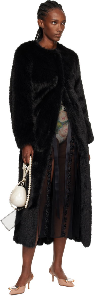 Handväska Simone Rocha Simone Rocha Pearl & Chain Strap Pearl Egg Bag Vit | BAG110ECBOW 0773, 3