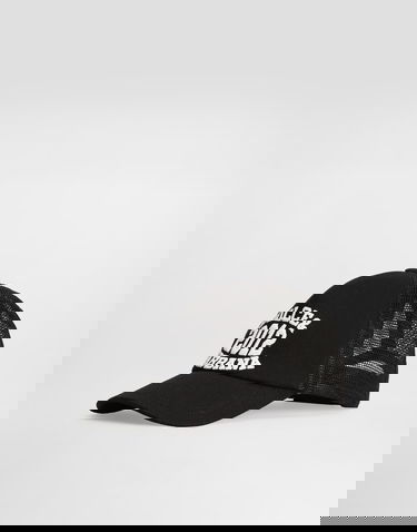 Hatt Dolce & Gabbana Dolce & Gabbana Twill and Mesh Baseball Hat with Embroidery Svart | LB4H80G7PBPN0000, 3