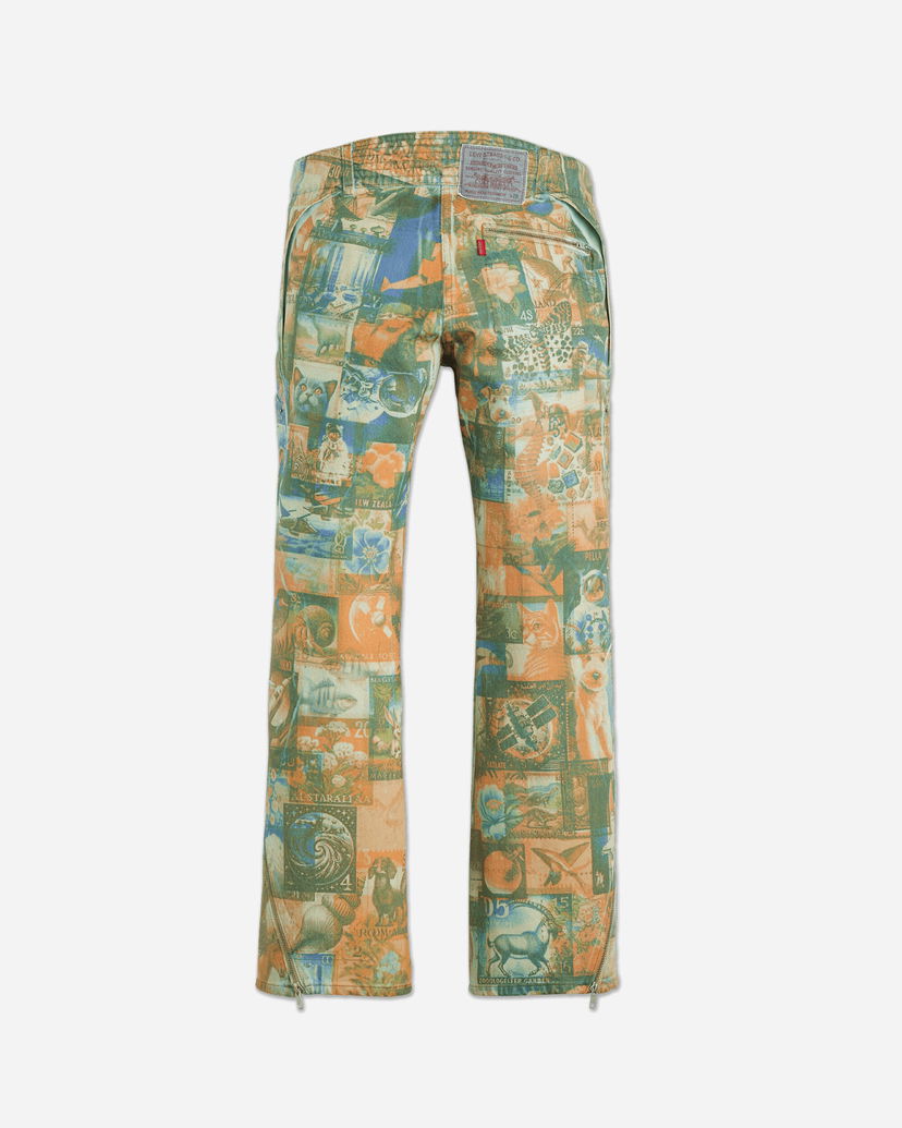 Jeans KIKO KOSTADINOV Levi's Carina Flared Jeans, Postal Stamp Print Flerfärgad | 003IP0000  1