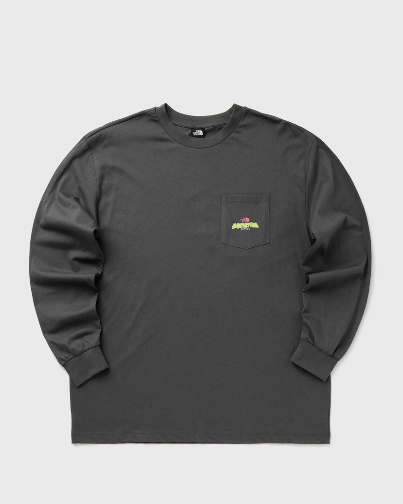 T-shirt The North Face Expedition Celebration Oversized Long Sleeve T-Shirt Svart | NF0A8E3DRHI1