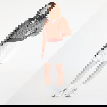 Sweatshirt Lacoste Lacoste Jacquard Cropped Hoodie Orange | SF7606 GTI, 4