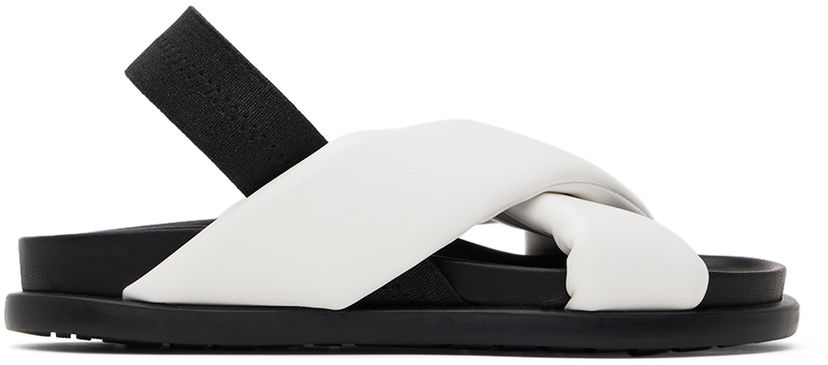 Sneakers och skor Marni Marni Criss-Cross Sandals Vit | 76710