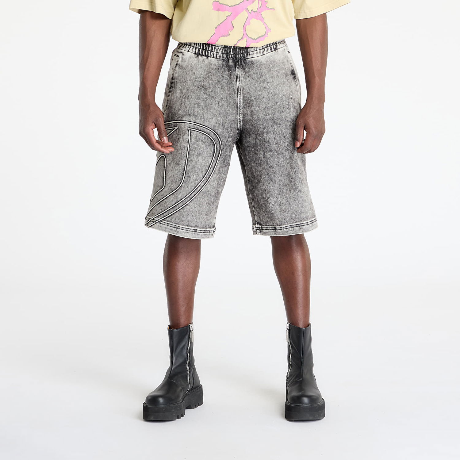 Shorts Diesel Diesel D-Enny-S Track Shorts Grå | A16854_0ABDA Black/ Blue, 0