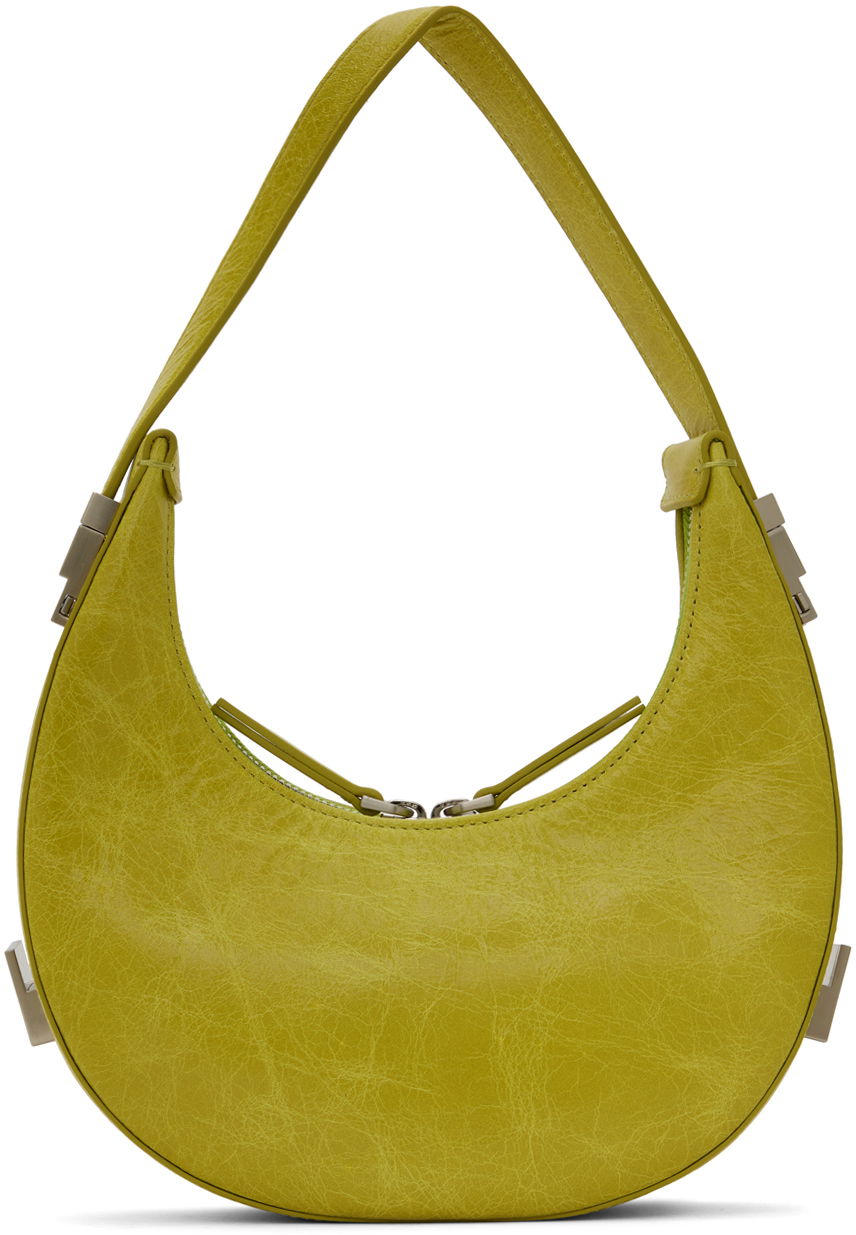 Axelväska OSOI Mini Toni Crescent Shoulder Bag Gul | 24SB030-101-03, 0