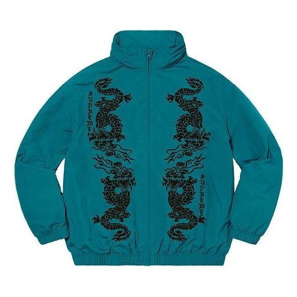 Vindjacka Supreme Dragon Track Jacket Blå | SUP-SS21-760