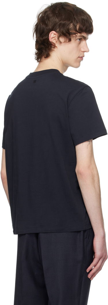 T-shirt AMI AMI Paris Ami de Coeur Cotton T-Shirt Mörkblå | BFUTS035.724, 2