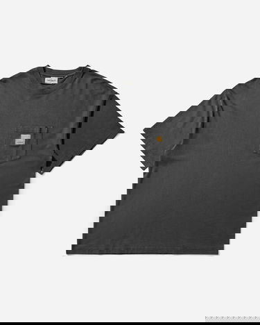 T-shirt Carhartt WIP Hudson Pocket T-Shirt Svart | I035140-89.5F, 3