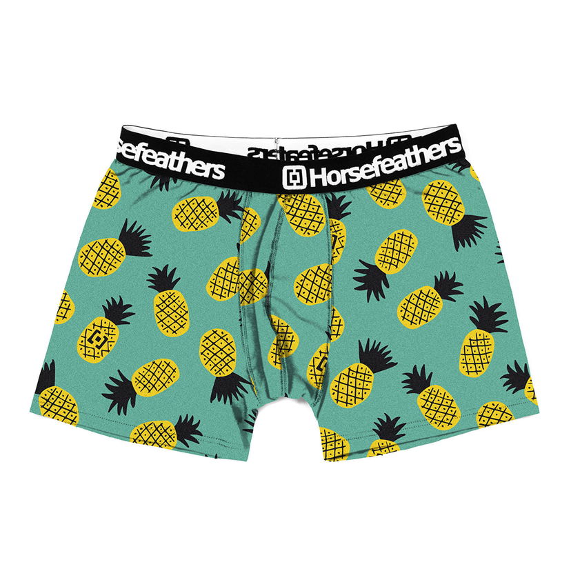 Boxare Horsefeathers Boxers Sidney Boxer Shorts Pineapple Grön | AM164G