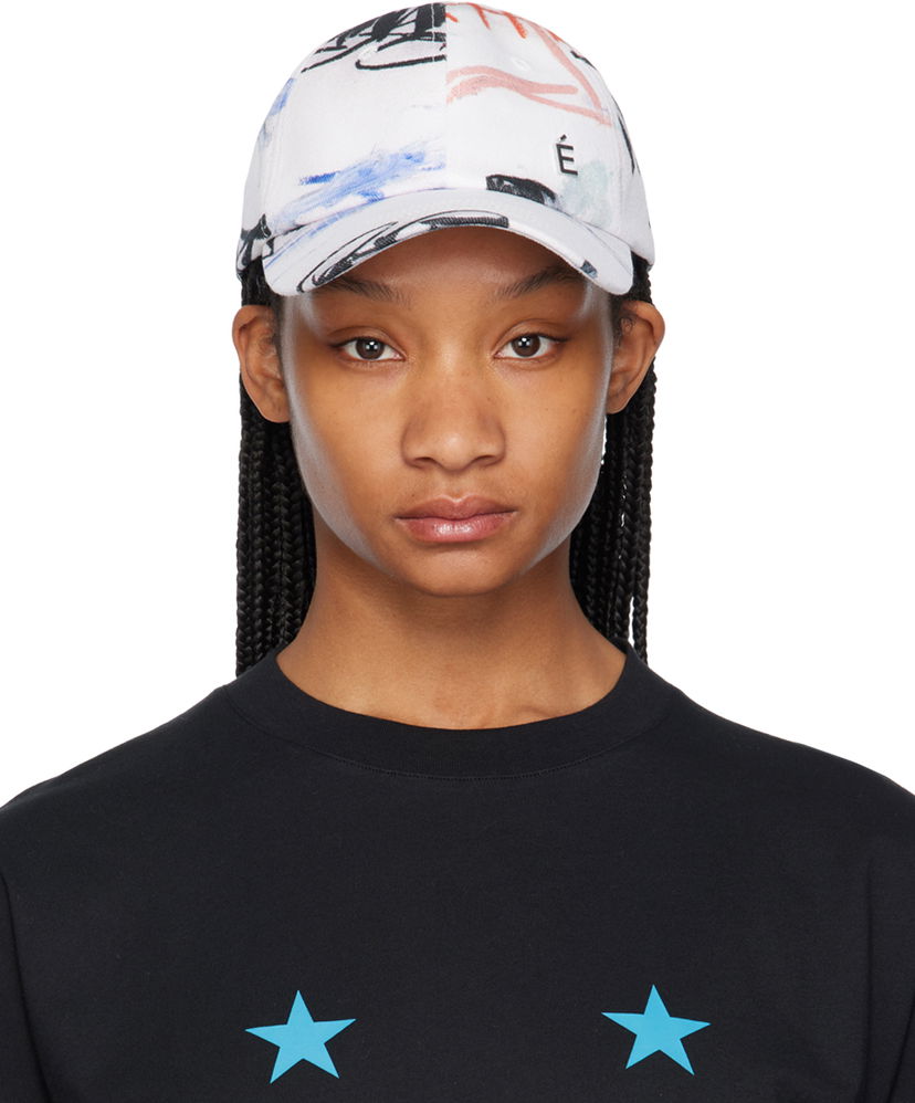 Keps Études Études Julian Farade Booster Baseball Cap Vit | E24MC907A039P4