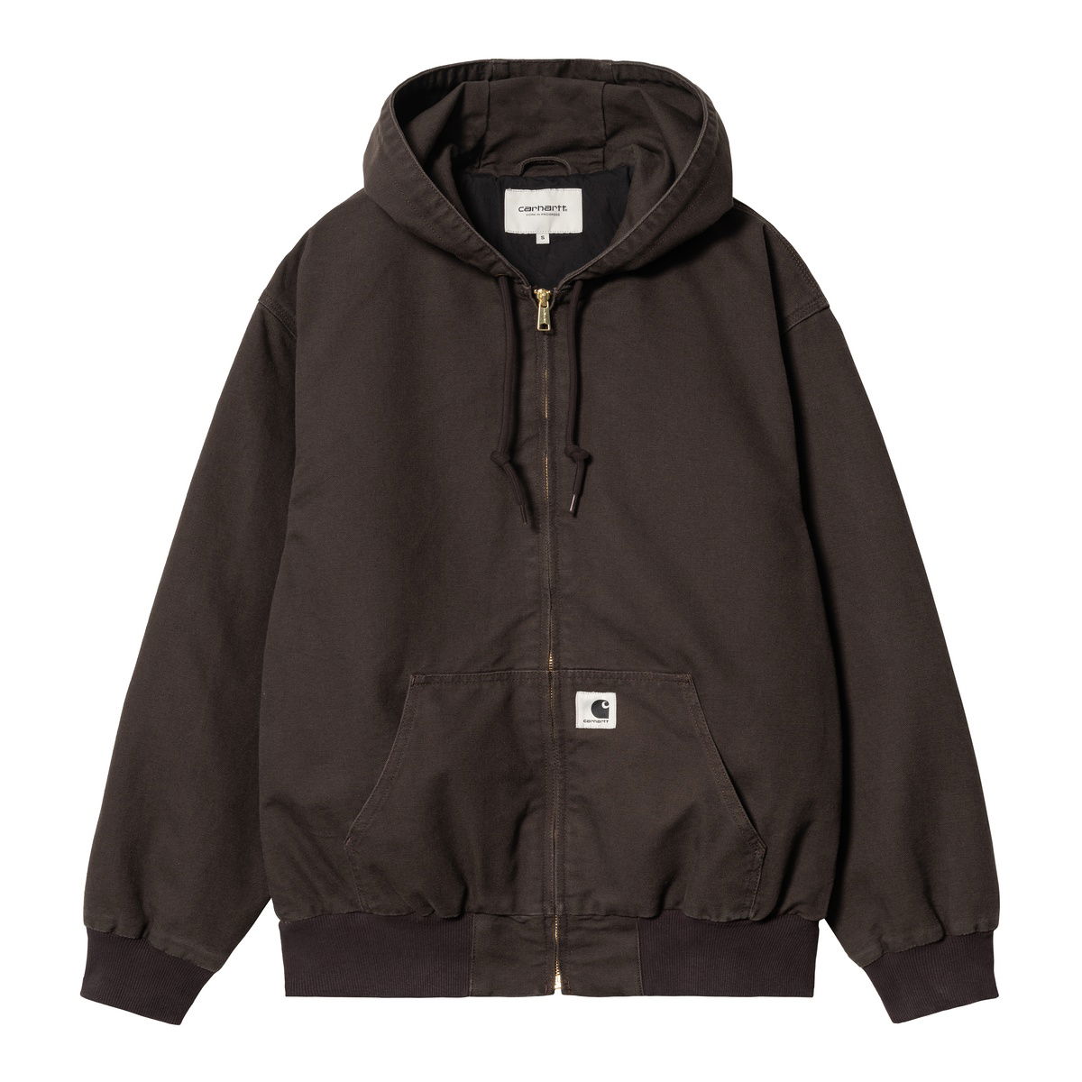 Jacka Carhartt WIP OG Active Jacket Straight "Tobacco rinsed" Brun | I032941_47_02, 0