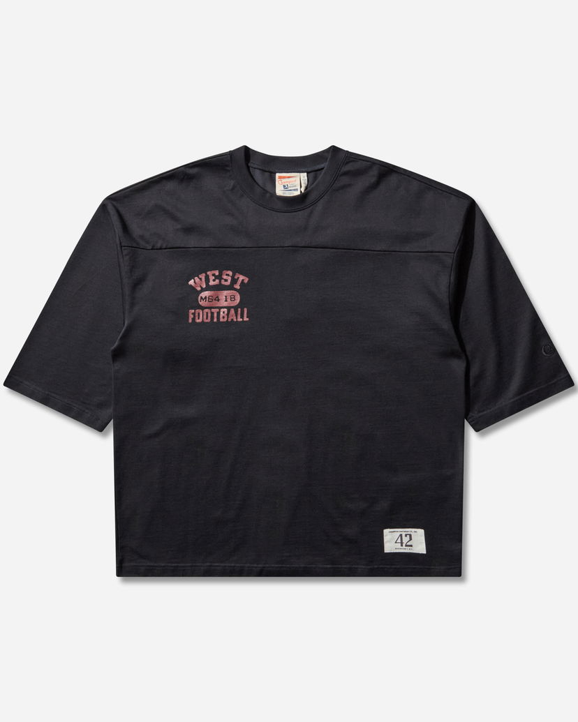 T-shirt Champion Index and Archives Lighthouse West Football Short Sleeve T-Shirt Number 42 Svart | 221860 KK001