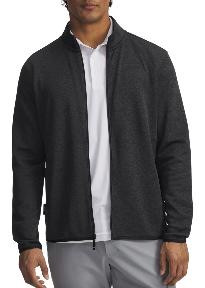 Sweater Under Armour Drive Sweaterfleece Full-Zip Svart | 6005672-001