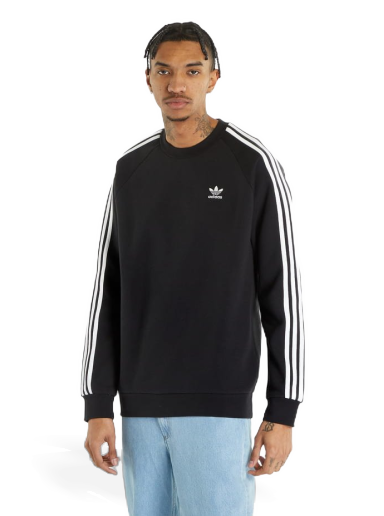 Sweatshirt adidas Performance Adidas 3 Stripe Crew Sweat Svart | IA4861
