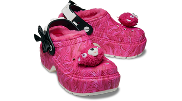 Sneakers och skor Crocs Fortnite X Stomp Lined Cuddle Team Leader Clogs Rosa | 210497-9DD, 1