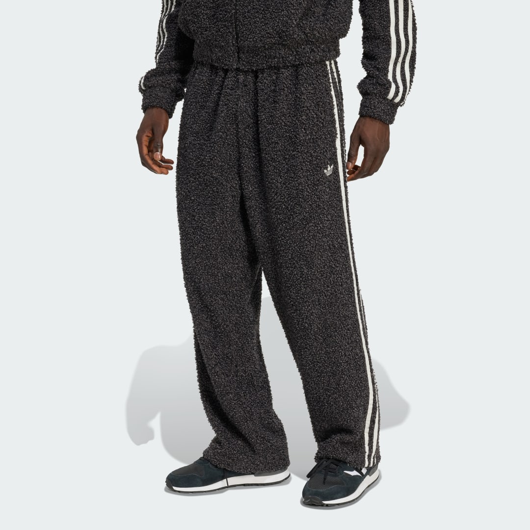 Träningsbyxor adidas Performance Bouclé Firebird Track Pants Grå | KR5166, 0
