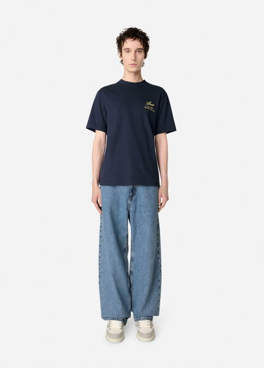 T-shirt AXEL ARIGATO Studio Atelier Graphic T-Shirt Blå | A3008002, 6