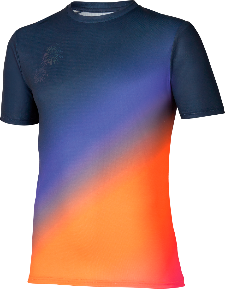 T-shirt Mizuno Mizuno Hanabi T-Shirt Flerfärgad | j2gac550-97, 0