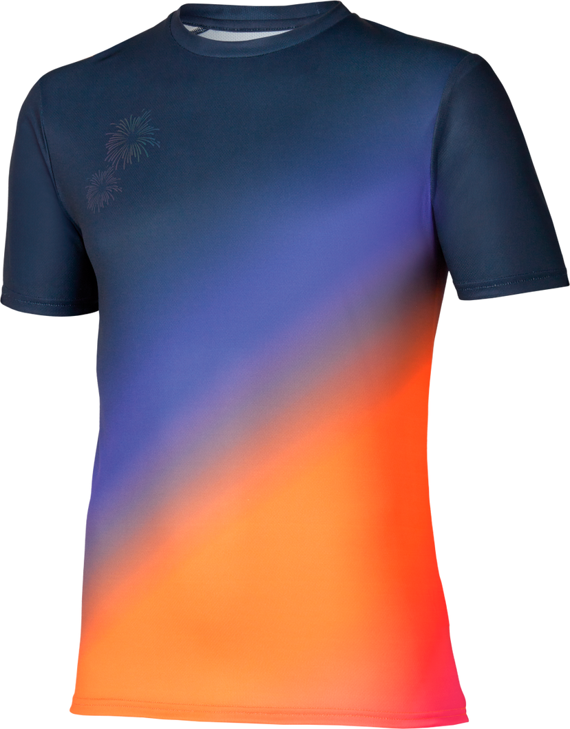 T-shirt Mizuno Mizuno Hanabi T-Shirt Flerfärgad | j2gac550-97