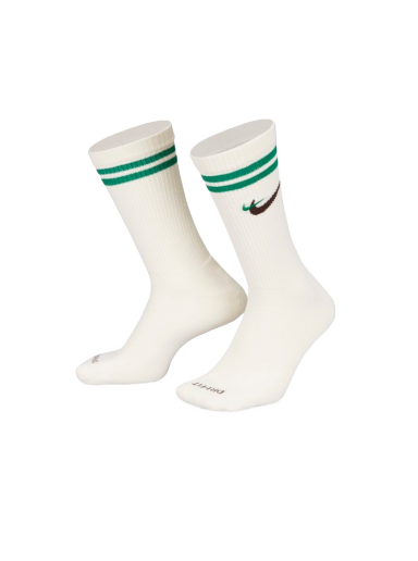 Strumpor Nike Everyday Plus Cushioned Crew Socks Vit | DQ9165-133