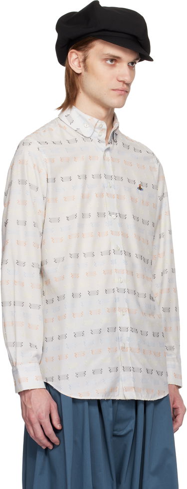 Skjorta Vivienne Westwood Vivienne Westwood Krall Two Button Shirt Vit | 24010005-W012W-, 1