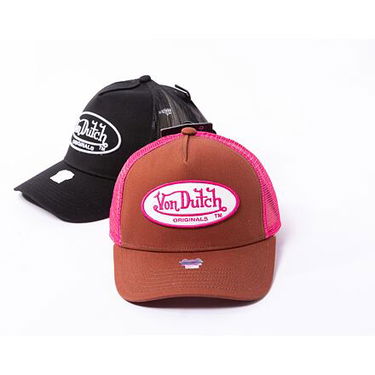 Keps Von Dutch Trucker Boston Brun | VD7030732, 2