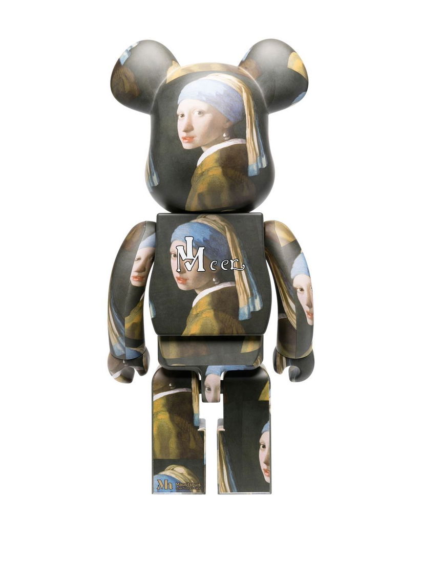 Samlarobjekt Medicom Toy 1000% Johannes Vermeer Girl BE@RBRICK - Black Grå | 1000VERMEER18795826