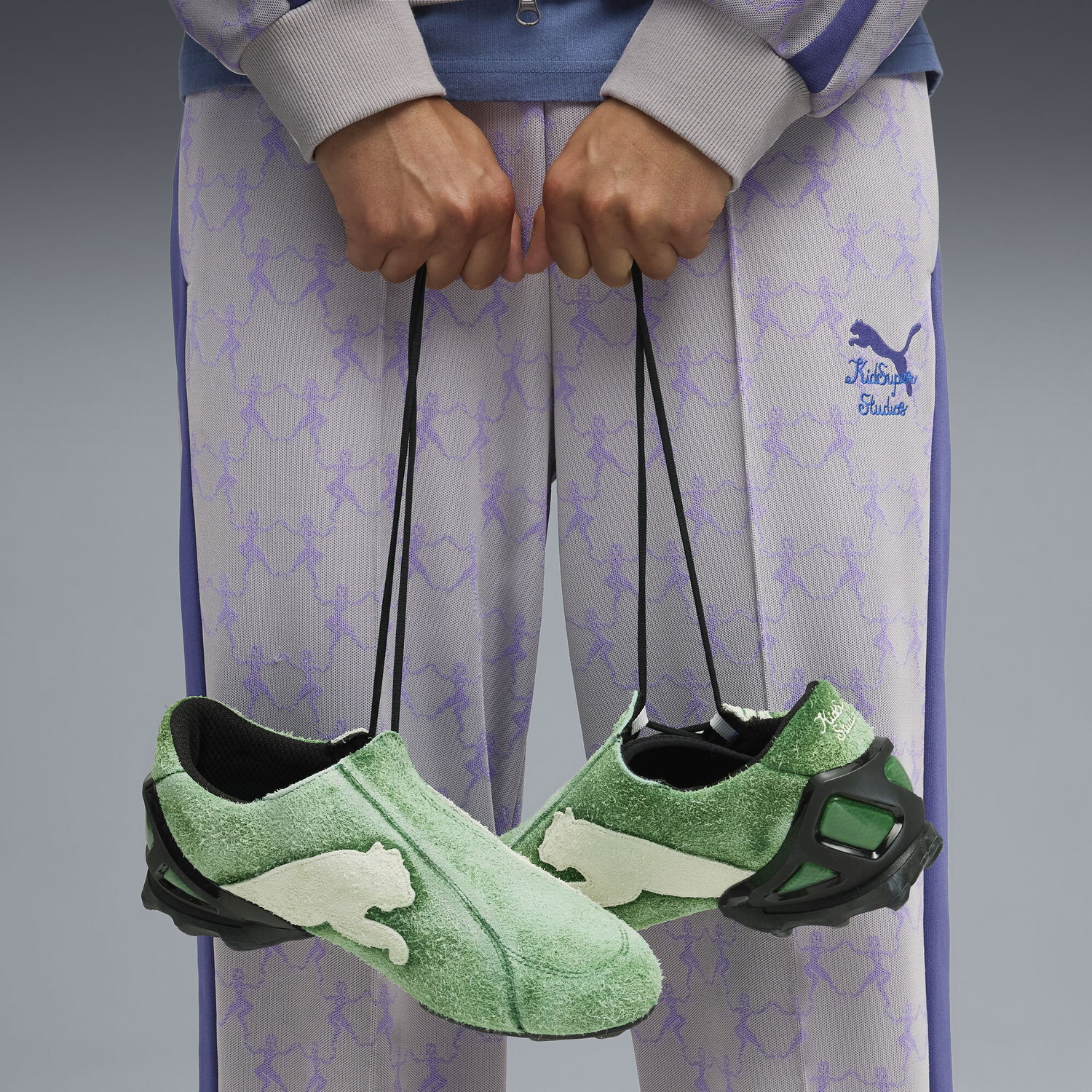 Sneakers och skor Puma KIDSUPER V-S1 Archive Grön | 403848_01, 1